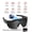 Black, variant on Outdoor Sports Camera Glasses, HD 1080P Video Recording with Anti-Glare Polarized Lens, Wi-Fi Real-Time Preview & Social Media Share, Loop Recording, for Cycling Hiking Water Sports