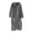 Dark Gray robes for women, variant on Nfurl Long Length Flannel Robes for Women Fuzzy Fleece Solid Color Long Sleeve Bathrobes with Hood and Pockets Warm Winter Bath Robe Beige L