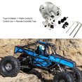 thumbnail image 4 of maskred Alloy Metal Transmission Gear Box Motor Gear For 1/10 Axial SCX10 Crawler SCX0044 Strong And Stable Silver 1Set, 4 of 6