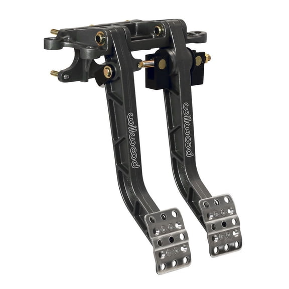 Wilwood Adjustable Dual Pedal - Brake / Clutch - Fwd. Swing Mount - 6.25:1