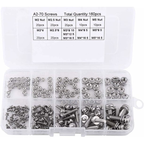 50/100-Pack 304 Stainless Steel Hollow Shank Knock Rivets – M2 To M5, 4-16mm Lengths, Pan/Round/Oval Truss Heads