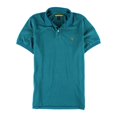 thumbnail image 1 of Polo de rugby con logotipo de Aeropostale para hombre, verde, extra pequeño Aeropostale  polo, rugbi, 1 of 2