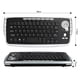 thumbnail image 3 of Teclado Irfora E30 Teclado inalámbrico de 2.4GHz con Trackball Mouse Rueda de desplazamiento Control remoto para Android TV BOX Smart TV PC Notebook Plata Irfora Teclado, 3 of 7
