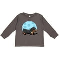 thumbnail image 3 of Inktastic Wiener dog (Dachshund) with Bone Boys or Girls Long Sleeve Toddler T-Shirt, 3 of 5