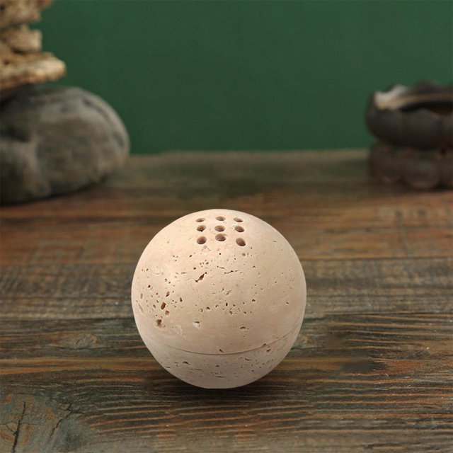 Quemador de incienso portátil, regalo, artesanías duraderas, elegante adorno de , soporte de incienso para sala de estar, hogar, Yoga, S Macarena Quemador de incienso