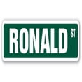 thumbnail image 1 of SignMission Ronald SS- 18 Po. Signe de Chambre d'Enfants Rue Ronald, 1 of 1