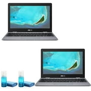 ASUS 11.6 Inch Chromebook (CX22NA-211.BB01) Gray - (2 Pack Kit)
