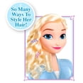 thumbnail image 4 of Disney Frozen 2 Elsa Styling Head, 17-Pieces Include Wear and Share Accessories, Blonde, Hair Styling for Kids, Kids Toys for Ages 3 up, 4 of 7