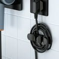 thumbnail image 6 of LOLIPPYY 6 Pcs Sticky Appliances Cord Organizer Grey TPR for Householders Kitchen Use, 6 of 8