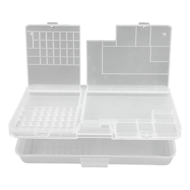 jifeng Electronic Component Storage Box Case Compact Double Layer Practical Toolbox Style A