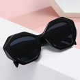 thumbnail image 3 of Gafas de sol polarizadas para mujer Gafas UV400 de gran tamaño Gafas de sol modernas y clásicas con montura grande (blanco/gris), 3 of 4