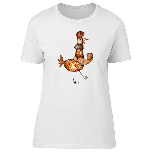 Grunge Steampunk Rooster Tee Men's -Image by Shutterstock