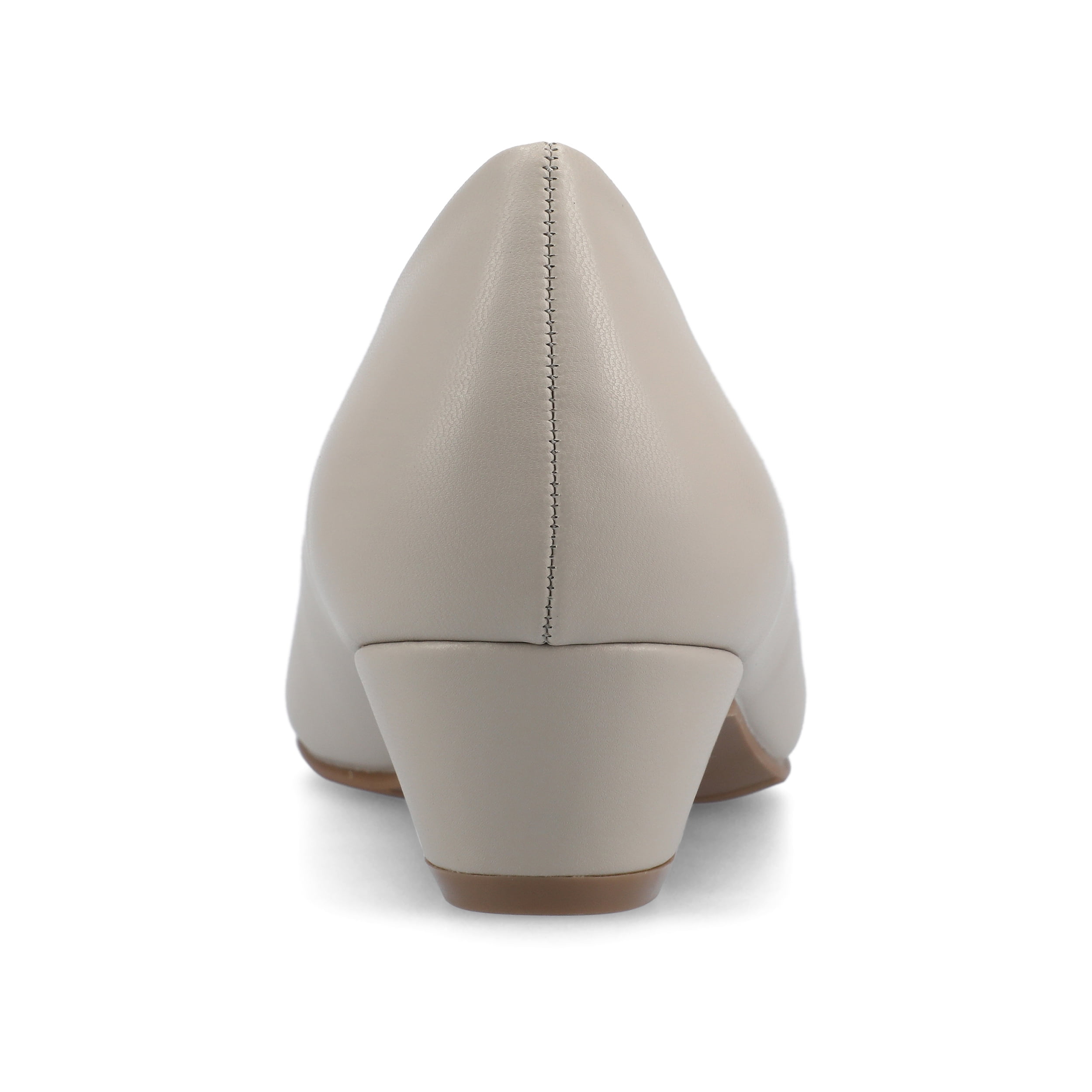 Journee Womens Saar Comfort Insole Round Toe Block Heel Pumps