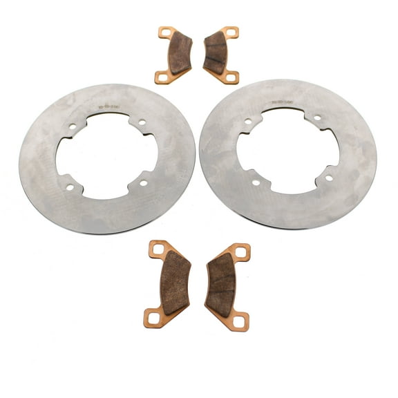 2014-15 Arctic Cat Wildcat Trail 700 XT Rear MudRat Rotors & Brake Pads Brakes