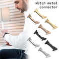thumbnail image 2 of Watch Band Connector Compatible for Pixel Watch 3 Adapter, 41/45mm Stainless Steel Metal Replaceable Connector Adapter for Pixel Watch 3 Accessories, 2 of 7