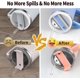 thumbnail image 3 of 8 Set Spill Stopper For Stanley 40 Oz 30 Oz Tumbler, Leak Stopper Compatible With Stanley Qunercher H2.0 Flowstate Tumbler, 3 of 5