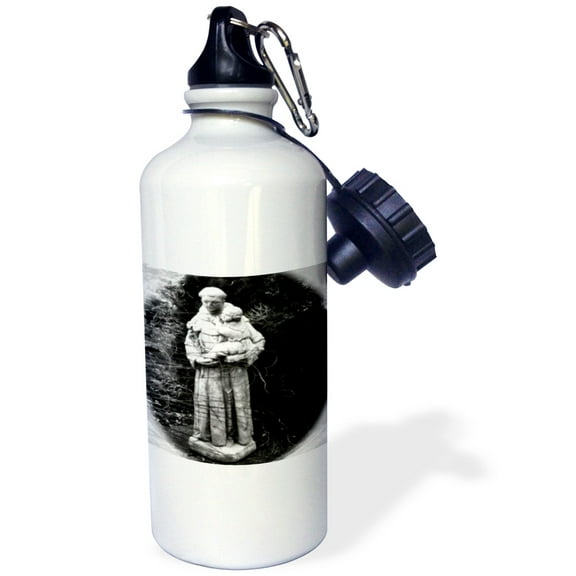 3dRose, A Religious Statue of St. Anthony, 21 oz Sports Water Bottle