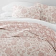 thumbnail image 6 of Lightweight Quilt Set Super Soft Wrinkle Resistant Quilted Coverlet Floral Patterns by Comfort Canopy, 6 of 12