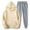 Beige, variant on GZWYHT Sets for Women Lounge Sets for Women Women With Pants Hoodie Plus Leisure Winter Fleece Hooded Plush Women Suits Two Piece Sets for Women Comfy Sets for Women Clothing Purple 3XL