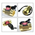 thumbnail image 7 of DN20 Water Flow Sensor Brass Internal Thread 1.75MPa Hall Sensor 3/4" Turbine Flowmeter DC5~18V ,Durable Build, 7 of 7