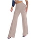 thumbnail image 5 of ICHUANYI Clearance Fashion Women Comfortable Solid Color Leisure Pants High Waist Pants(Khaki, L) ICHUANYI WER2023081207492, 5 of 7