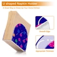 thumbnail image 4 of Napkin Holder Colorful Berries Thick U Shape Acrylic Non Slip Space Saving for Kitchen, 4 of 9