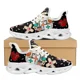 thumbnail image 1 of Zapatos de mujer con diseño de cuchilla rosa, suministros médicos de dibujos animados, zapatillas planas de suela suave para mujer, diseño personalizado, tenis antideslizantes de mujer, 1 of 6