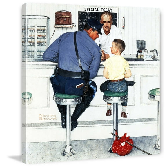 Marmont Hill Runaway by Norman Rockwell Canvas Wall Art