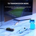 thumbnail image 4 of Transceptor Bluetooth 2 En 1 Llamada Manos Libres Estéreo Pantalla Digital Adaptador De Audio Entrada / Salida Aux Bluetooth 5 Transmisor Receptor Negro Scienceny VI005212-00, 4 of 7
