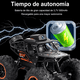 thumbnail image 4 of Auto RC 1:18 de Aleación con Cámara FPV WiFi, 4WD, Escala Real, Chasis de Aleación, Transmisión en Vivo, Luces LED, Todoterreno de Llantas Grandes, Regalo Premium, Negro, 4 of 7