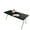 Black, variant on Waterproof Leather Tablecloth Rectangle,Stretch Fitted Tablecloth For Dining Tablecloth,All-Inclusive Table Cover For Party Indoor Outdoor-Black-244x75cm(96x30in)