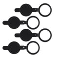 thumbnail image 1 of Minkissy 4Pcs Copper Door Viewer Privacy Shield for Home Office with Easy Install Black, 1 of 8