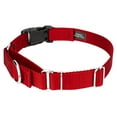thumbnail image 7 of Country Brook Petz® Red Durable Nylon Martingale with Deluxe Buckle - Made in the USA, Extra Small, 7 of 7