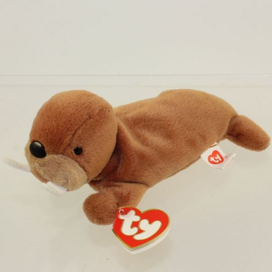 tusk the walrus beanie baby
