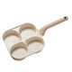 thumbnail image 4 of Sartén para tortilla dividida de 4 tazas, sartén antiadherente para huevos para desayuno, cocina de inducción de Gas para tortitas suecas, 4 of 6