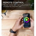 thumbnail image 3 of Viribright Smart Wifi 60-Watt Equivalent A19 E26 Dimmable RGBW Multi-Color LED Light Bulb (Easy No Hub Set-Up), 3 of 9