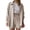 Khaki, variant on Sexlip Womens Casual Blazer Set Short Sleeve Top Elastic Shorts Soft Material Relaxed Design for Outdoor Leisure Yellow M