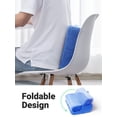 thumbnail image 4 of UGREEN Support de Tablette pour Genoux, Support de Tablette Doux pour Lit avec 3 Angles de Vision Réglables Compatible avec iPad Pro 9.7, 10.5, 11, 12.9 Air Mini 5 4 3 2 Liseuse Bleue, 4 of 8