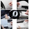 thumbnail image 4 of Cinta anticolisión Tira de sellado transparente Borde de entrada Protector de umbral Protectores de placa de desgaste Invisible Universal Antiarañazos Cinta impermeable para puerta de automóvil Borde Parachoques Esquina Ceja Espejo (3CM * 3M) Sailing Electrónica, 4 of 6