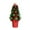 GreenB, variant on Hwkond Christmas Tree Prelit Christmas Scene Sweet Cones Tree Christmas Tabletop Decoration Mood Decoration Party Supplies Decoration