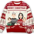 thumbnail image 2 of Suéteres navideños feos para otoño e invierno, sudaderas divertidas con estampado 3D para fiestas navideñas, sudaderas para fiestas, cumpleaños y Navidad 2024, 2 of 5
