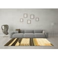 thumbnail image 3 of Ahgly Company Indoor Rectangle Abstract Brown Contemporary Area Rugs, 2' x 4', 3 of 4