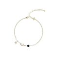thumbnail image 2 of Sweet Star Faux Pearl Moon Beads Alloy Adjustable Chain Bracelet for Anniversary, 2 of 8