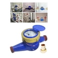 thumbnail image 3 of DN20 Garden Home Metal Cold Water Meter Single Water Flow Wet Table Measuring Tool 20mm Flow Measure Tap ,Accurate Measurement, 3 of 7