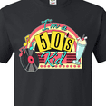 thumbnail image 4 of Inktastic I'm a 50's Kid 1950's Style Birthday Jukebox T-Shirt, 4 of 5