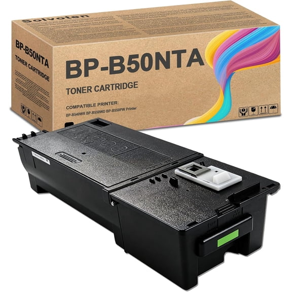 High Yield BPB50NTA BP-B50NTA Black Toner Cartridge Compatible with Sharp BP-B540WR BP-B550WD BP-B550PW Printer Toner