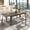 Brown, variant on 71"-106" Extendable Dining Table for 6-10, Rectangle Wood Dining Table for Daily Use Party Wedding
