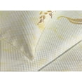 thumbnail image 4 of Ambesonne Beige Quilted Bedspread Set 3 Pcs, Antique Vintage Ornament, Queen Size, Yellow Beige, 4 of 5