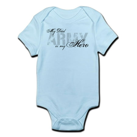 

CafePress - Dad Is My Hero ARMY Infant Bodysuit - Baby Light Bodysuit