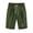 Army Green, variant on Gkeoshab Shorts for Women Women's Summer Cotton High Waist Shorts Plus Size Tie Knot Design Breathable Beach Style with Pockets Loose Fit Knee Length